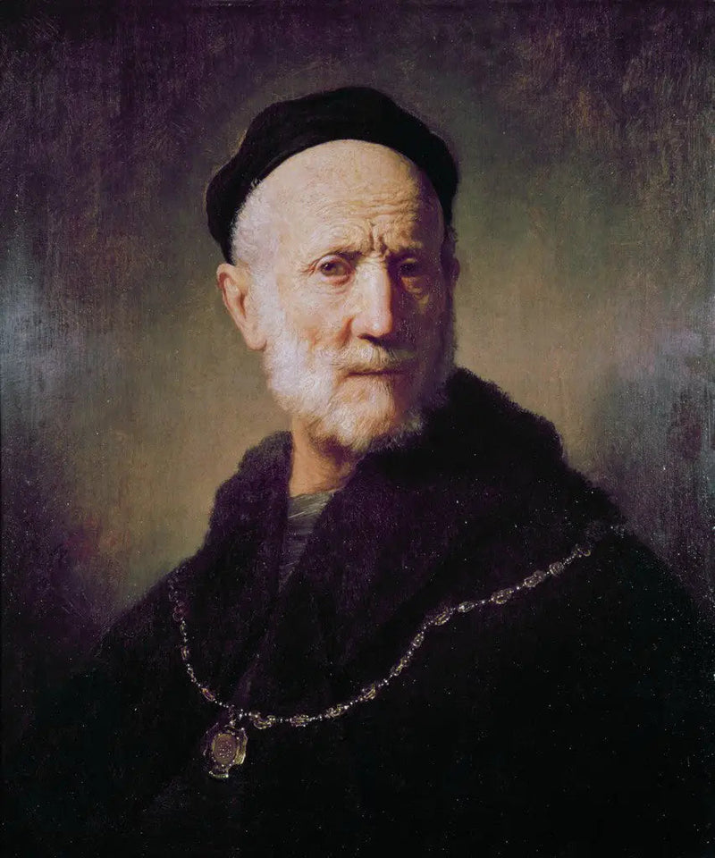 Bust of an Old Man - Rembrandt