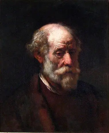 Bust of an old man - Rembrandt
