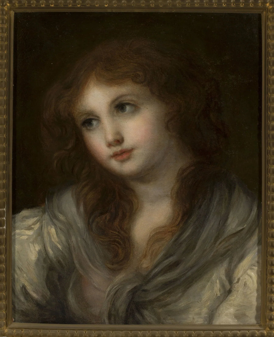 Bust of a Girl - Jean-Baptiste Greuze