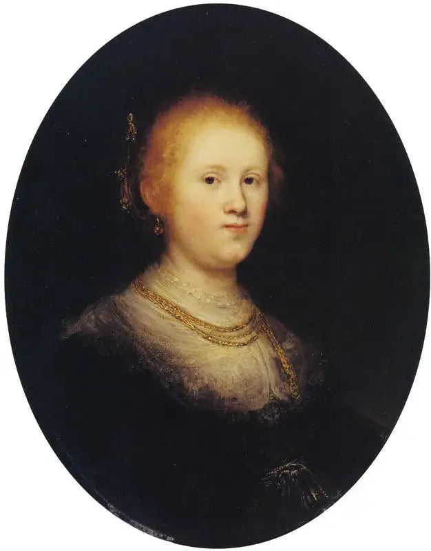 Bust of a Young Woman - Rembrandt