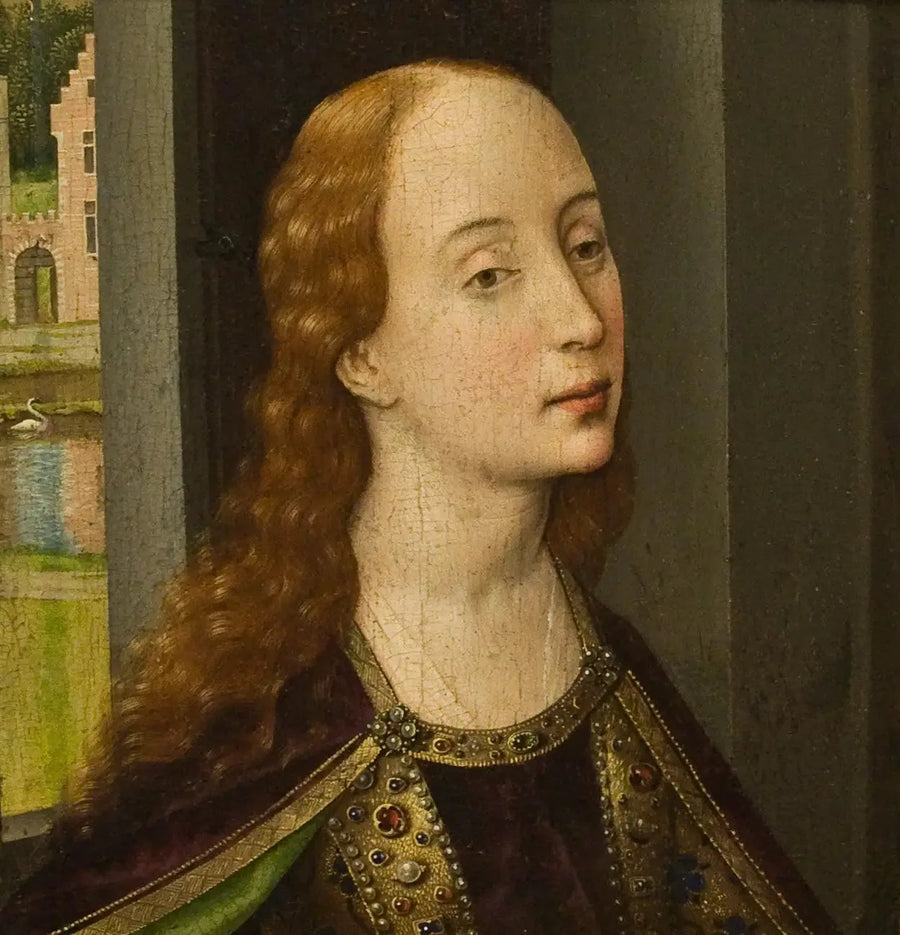 Bust of Catherine (?) - Rogier van der Weyden