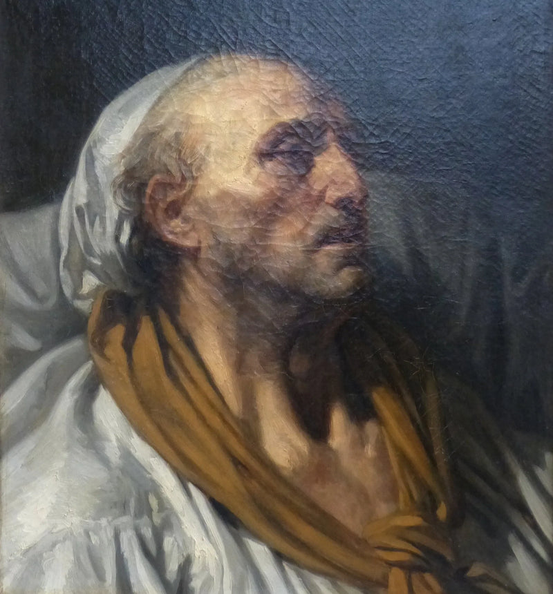 Bust of the Paralyzed - Jean-Baptiste Greuze