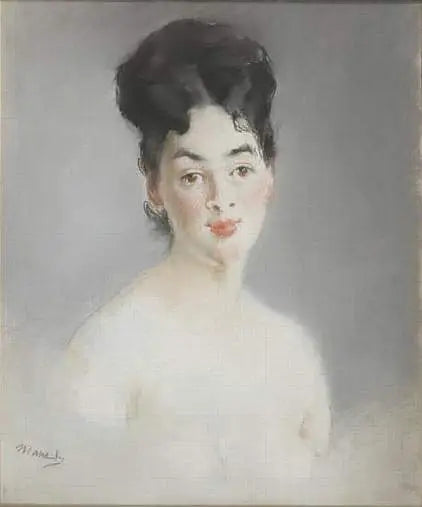 Nude Bust of Young Woman - Édouard Manet