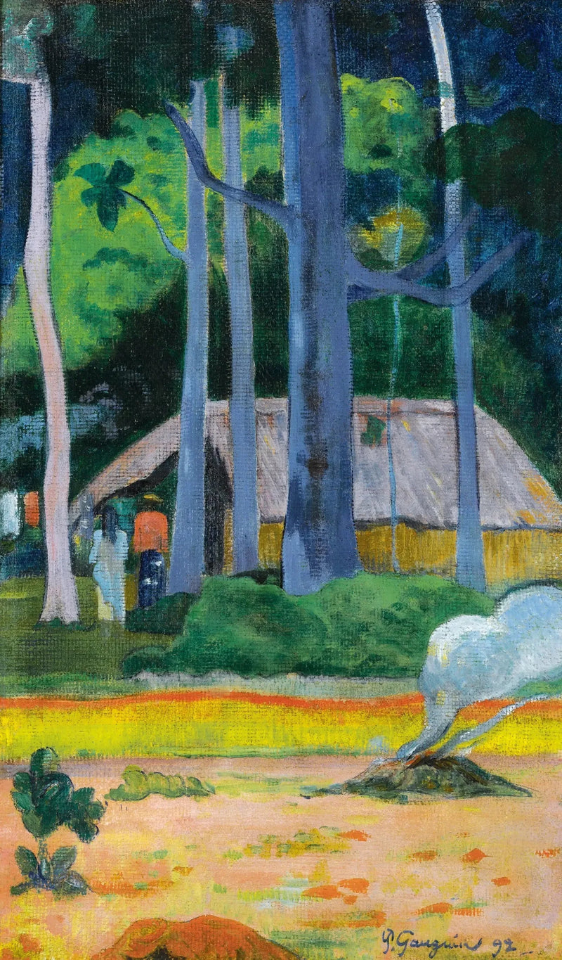 Cabin in the Trees - Paul Gauguin