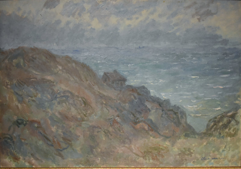 Cottage on the Cliffs near Varengeville - Claude Monet