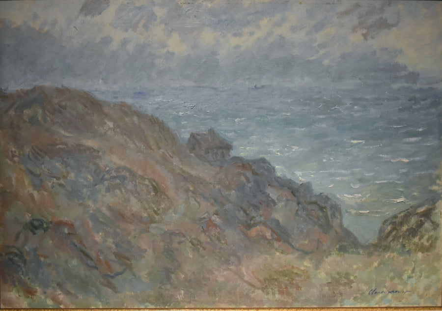Cottage on the Cliffs near Varengeville - Claude Monet