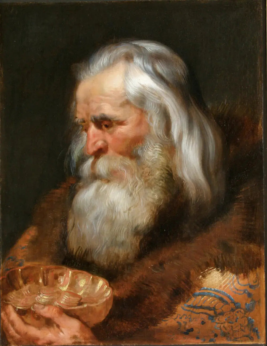 Head of the Magi King - Peter Paul Rubens