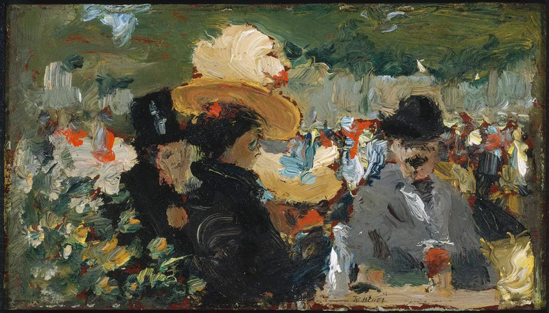 Blue Cafe, Saint-Cloud - Robert Henri
