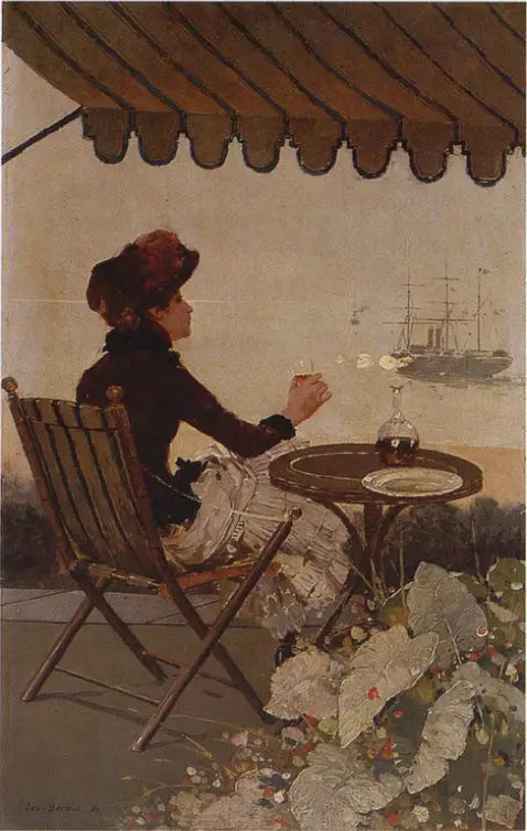 Seaside Café - Jean Béraud