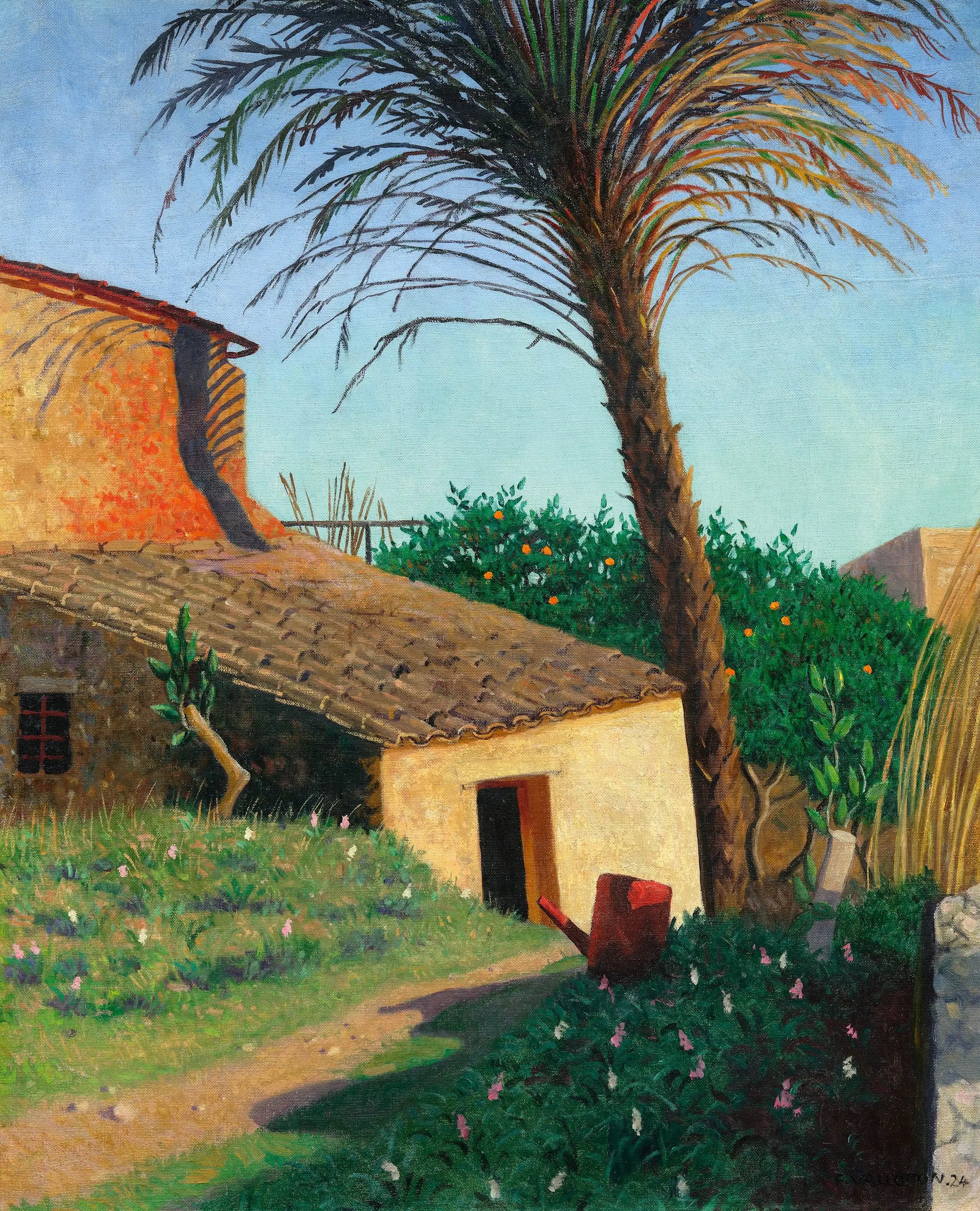 Cagnes le palmier - Félix Vallotton - Alpha Reproduction