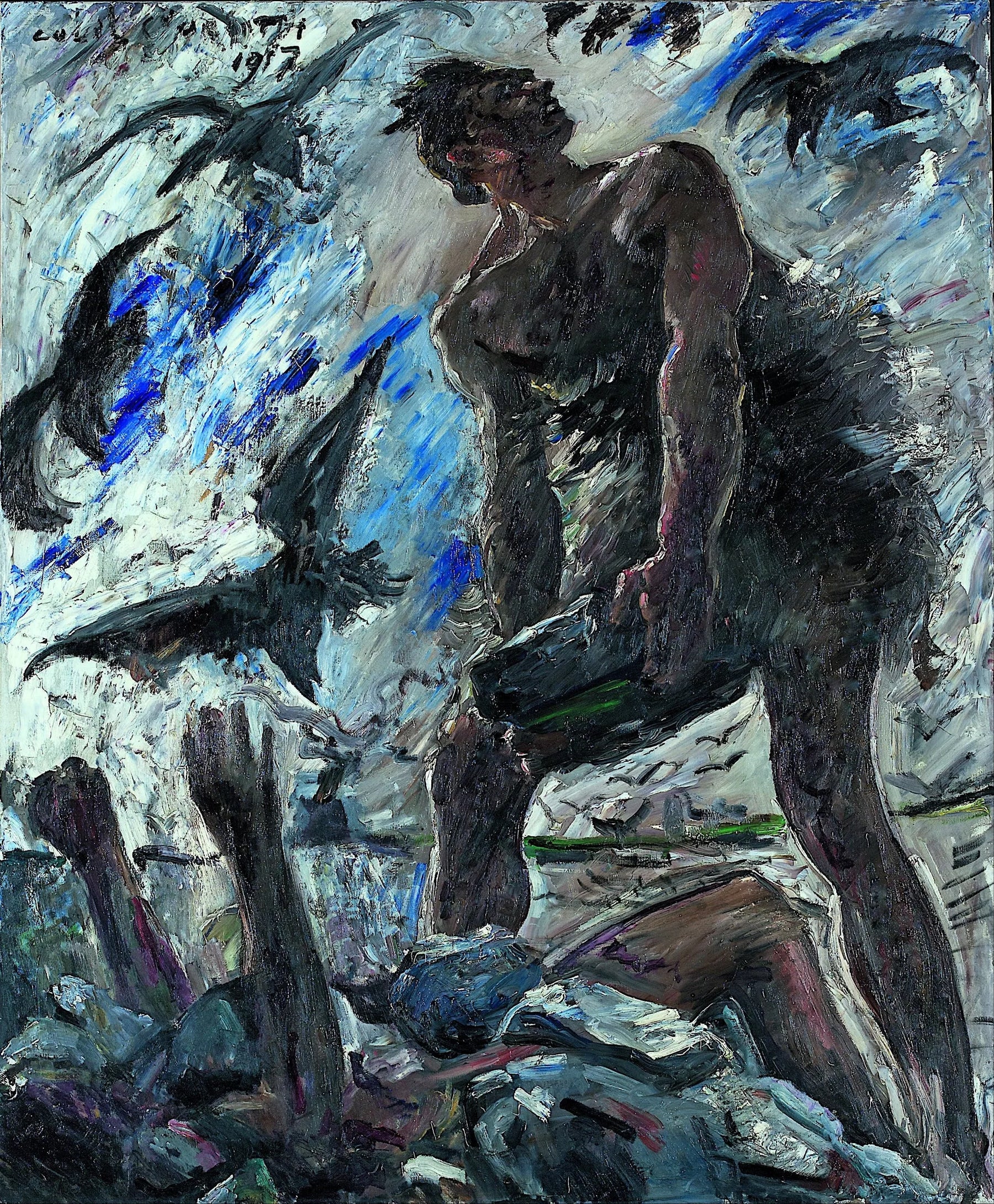 Caïn et Abel - Lovis Corinth image 1 reproduction réalisée par Alpha Reproduction