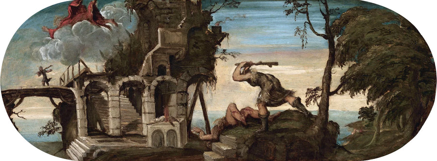 Cain Killing Abel - Jacopo Tintoretto
