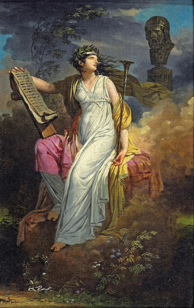 Calliope, Muse of Poetry - Charles Meynier