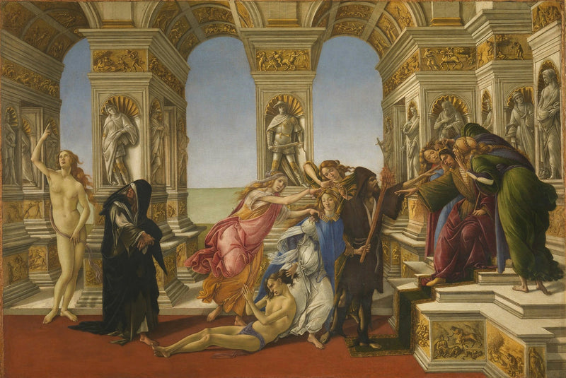 The Calumny of Apelles - Sandro Botticelli