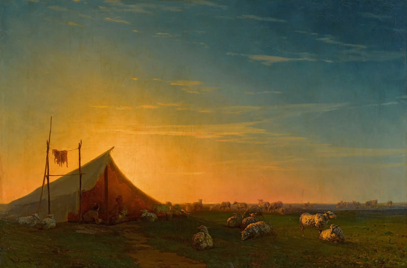 Shepherds' Camp - Ivan Aïvazovski