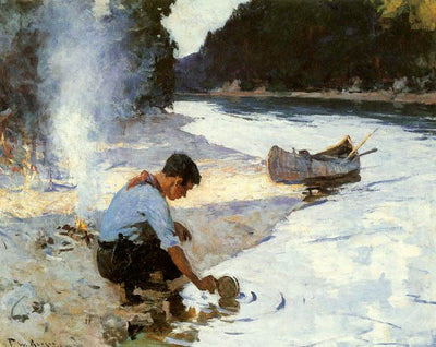 Camp - Frank Weston Benson - Alpha Reproduction