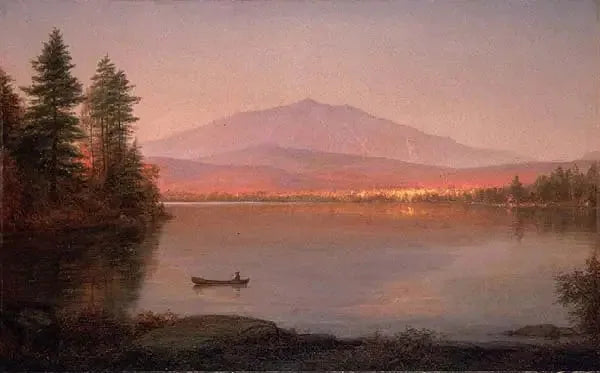 Camp Le Mont Katahdin by Millinocket - Frederic Edwin Church