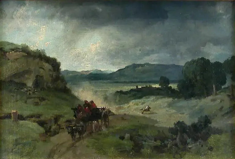 Rome Countryside - Jean-Baptiste Camille Corot