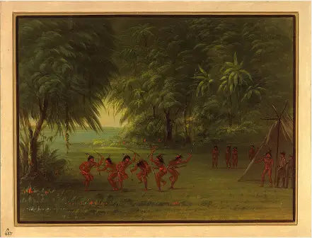 Tapuya Encampment - George Catlin