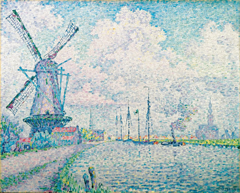 Overschie Canal - Paul Signac
