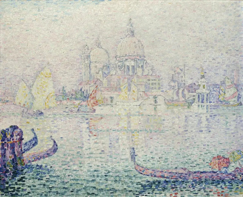 Giudecca Canal, Morning (Santa Maria della Salute) - Paul Signac