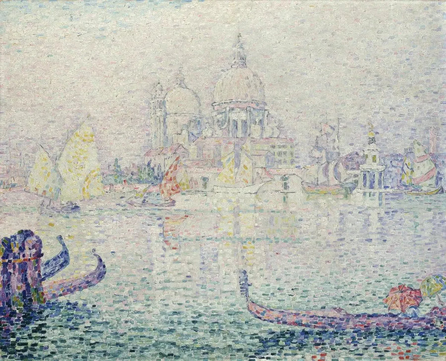 Giudecca Canal, Morning (Santa Maria della Salute) - Paul Signac