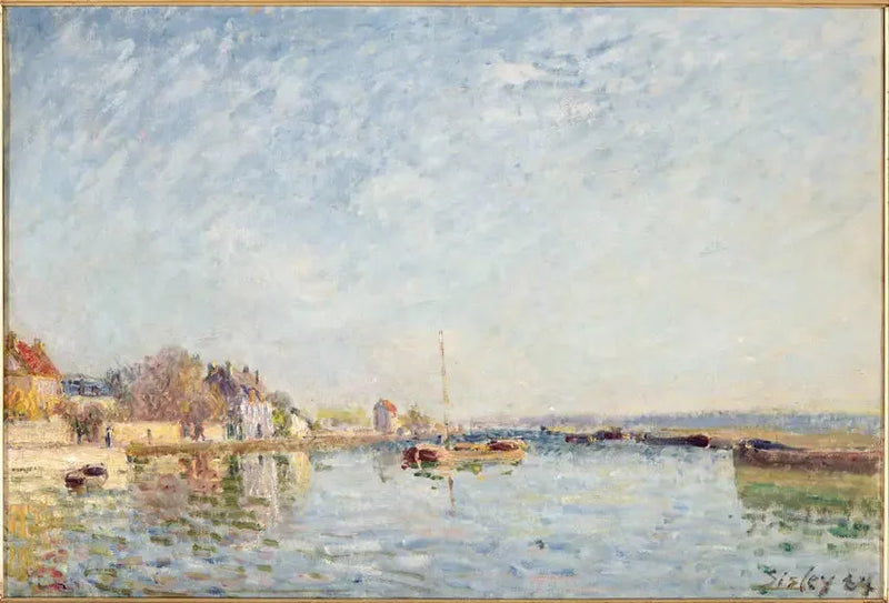 Loing Canal - Alfred Sisley