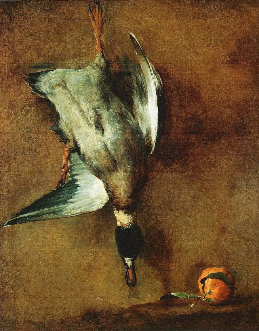 Mallard duck à la bigarade - Jean Siméon Chardin