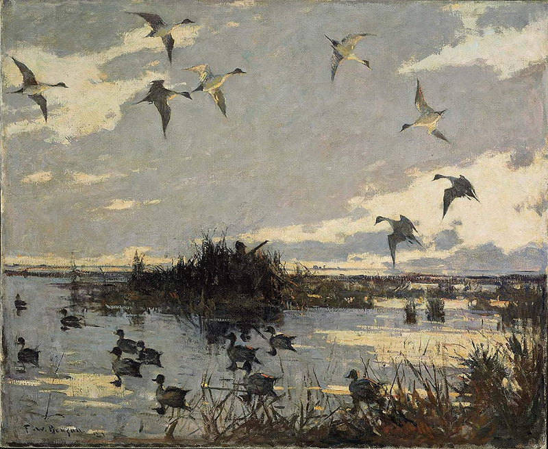 Pileated Ducks - Frank Weston Benson
