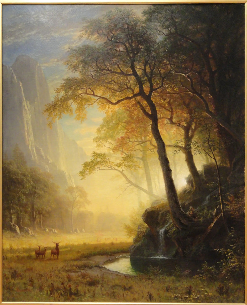 Hetch Hetchy Canyon - Albert Bierstadt