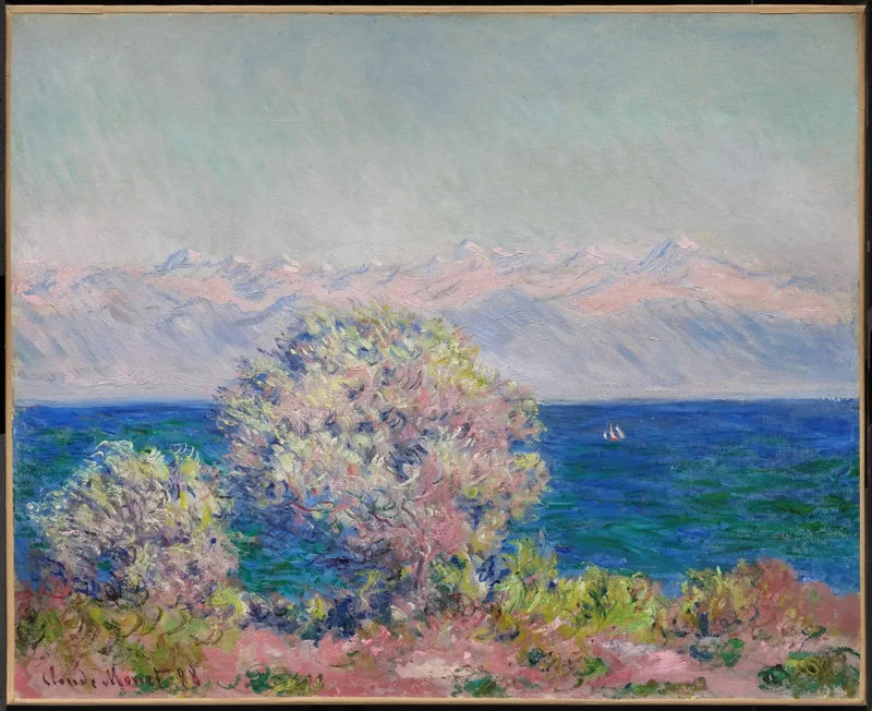 In Cap d'Antibes, in mistral wind W1176 - Claude Monet