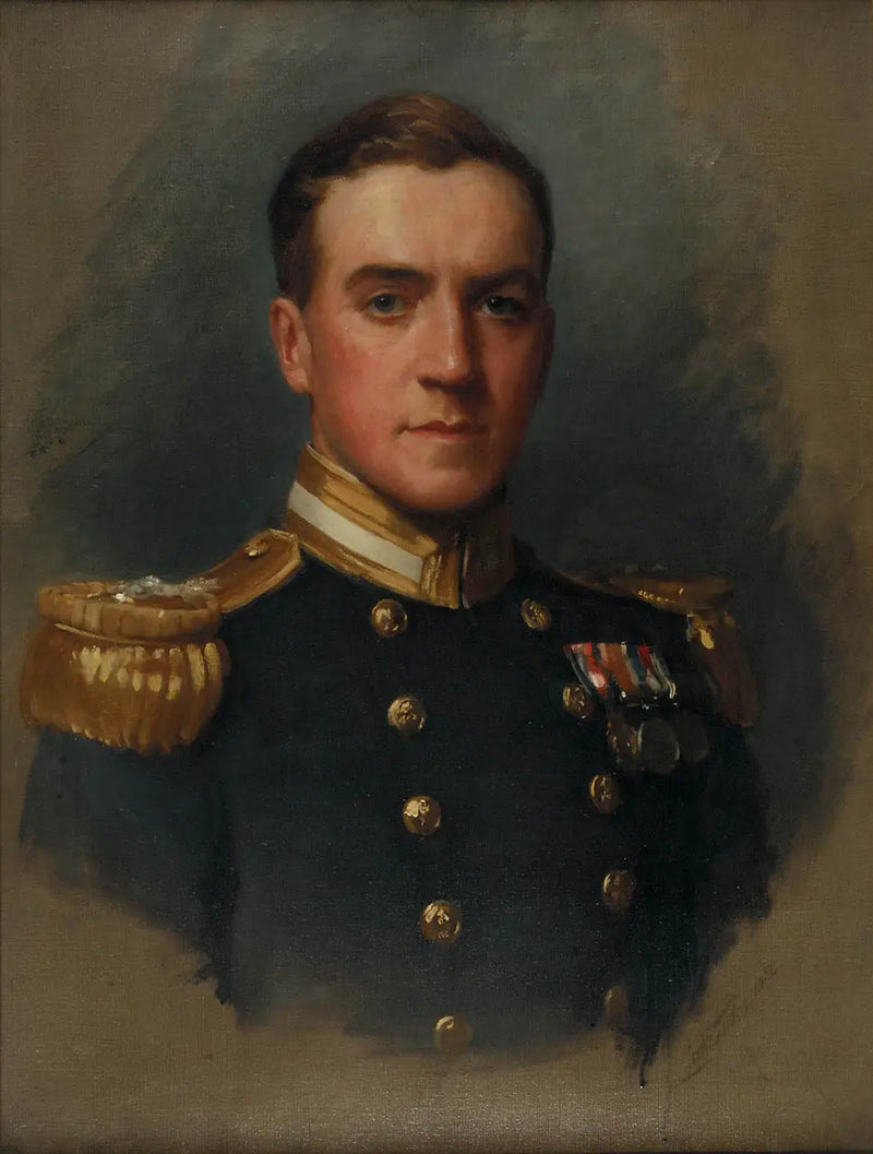 Lieutenant Commander Denis Quentin Fildes, 1889-1975 - Luke Fildes