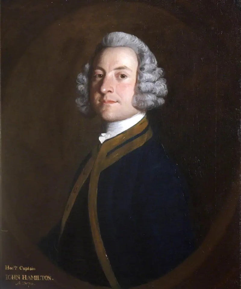 Captain the Honorable John Hamilton (1714–1755) - Joshua Reynolds