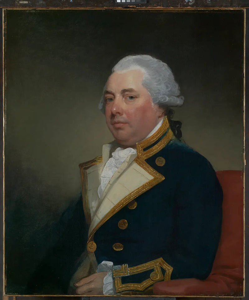 Captain Sir William Abdy, Bt, circa 1732-1803 - Gilbert Stuart