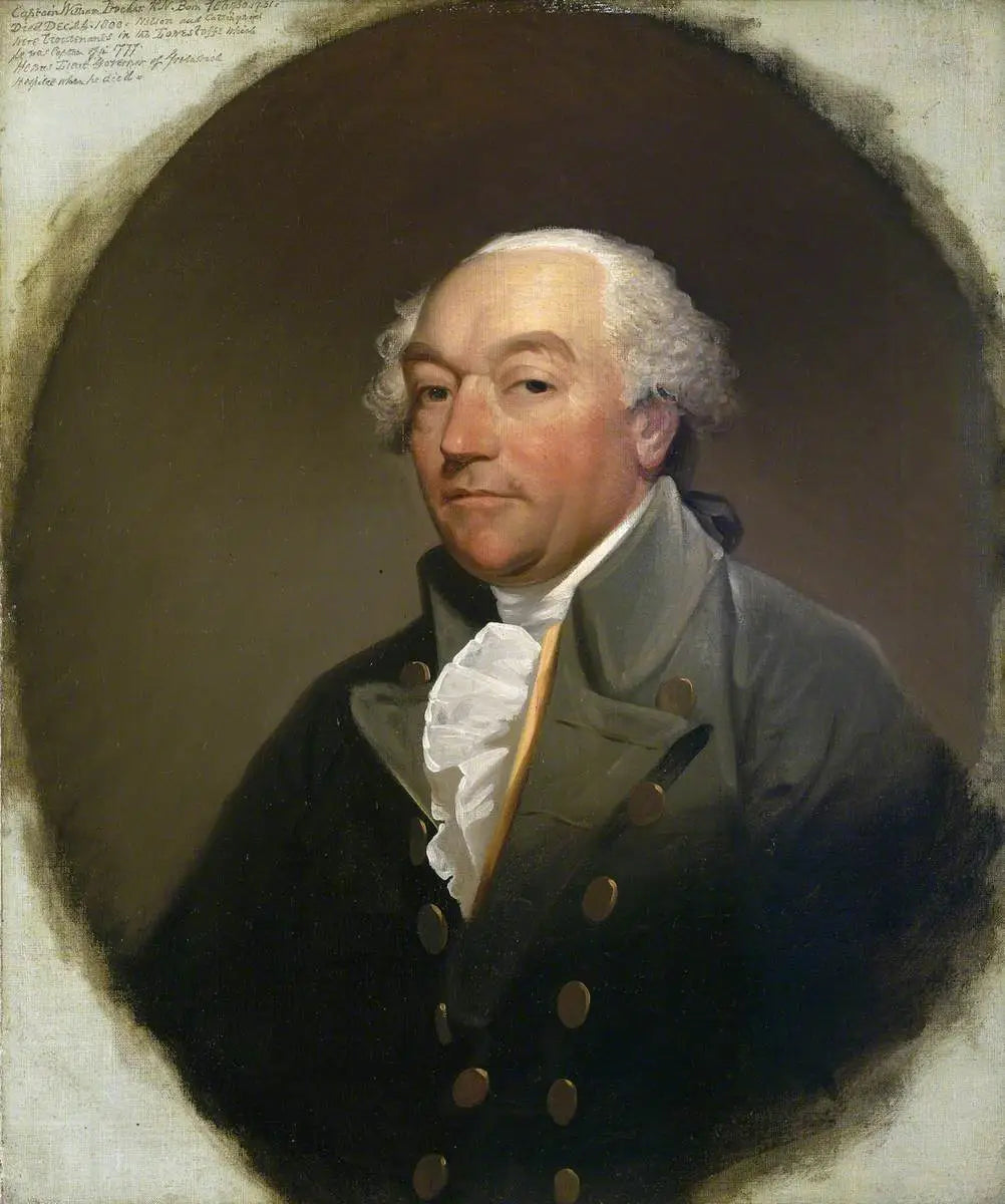 Capitaine William Locker 1731-1800 - Gilbert Stuart - Alpha Reproduction