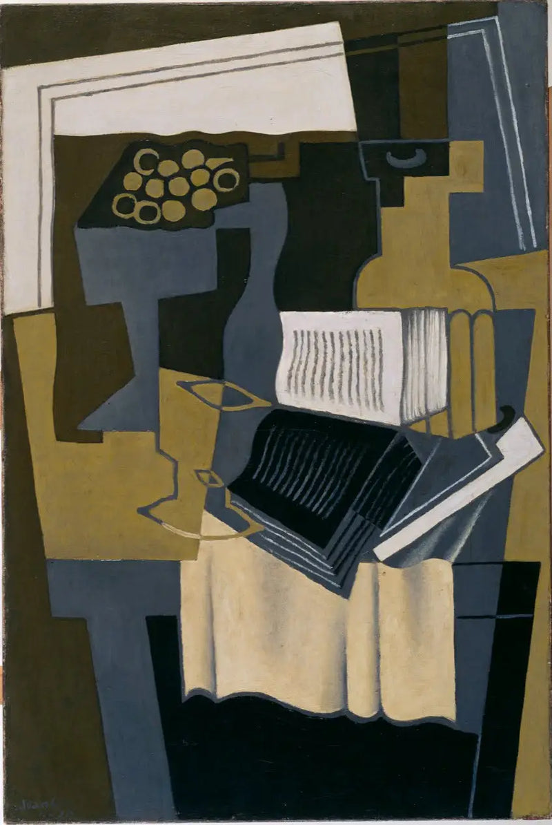 Carafe and Book - Juan Gris