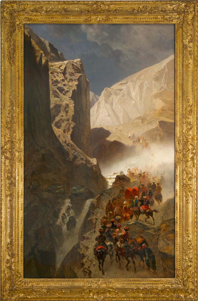 Caravane en Orient - Alberto Pasini