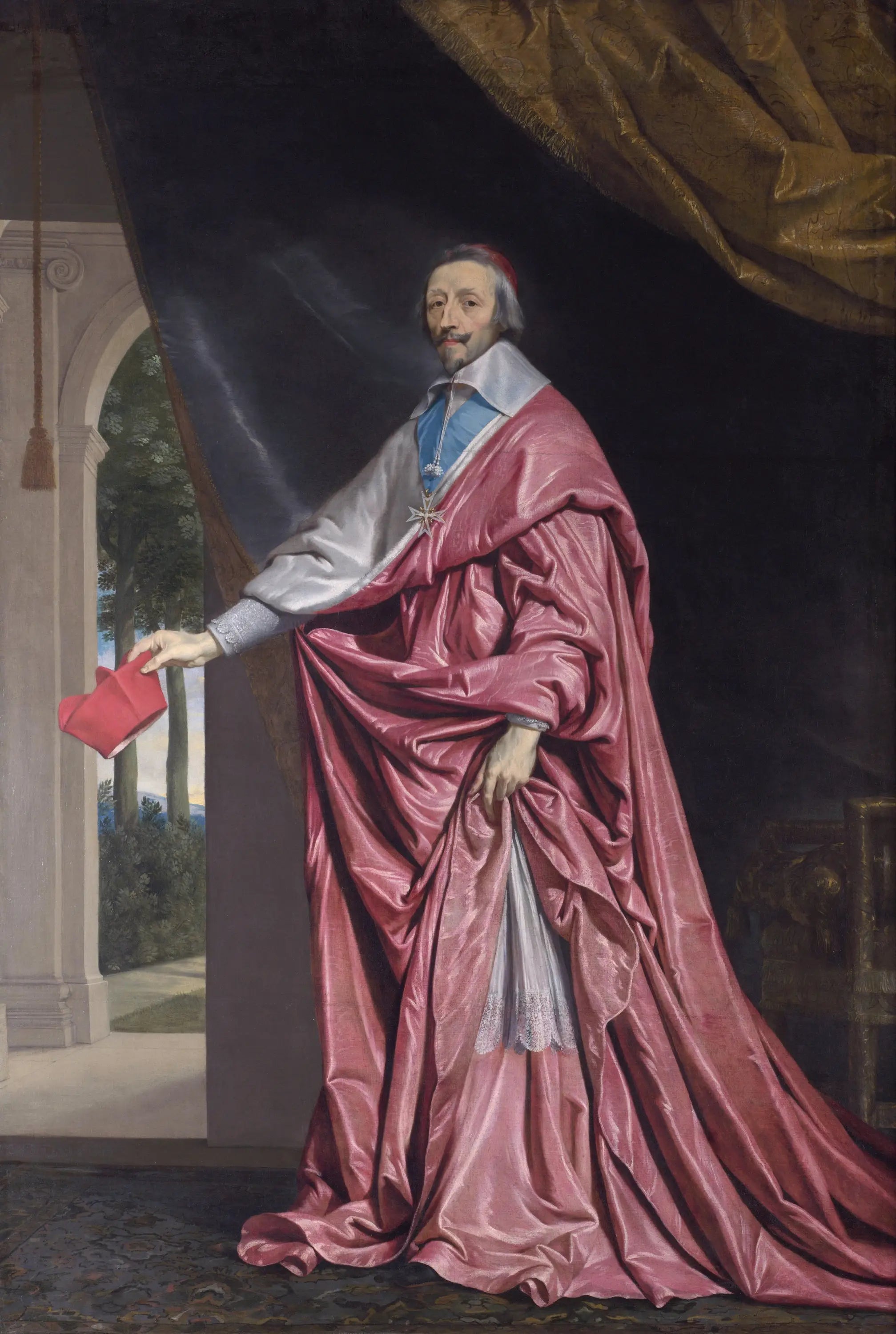 Cardinal de Richelieu - Philippe de Champaigne - Alpha Reproduction