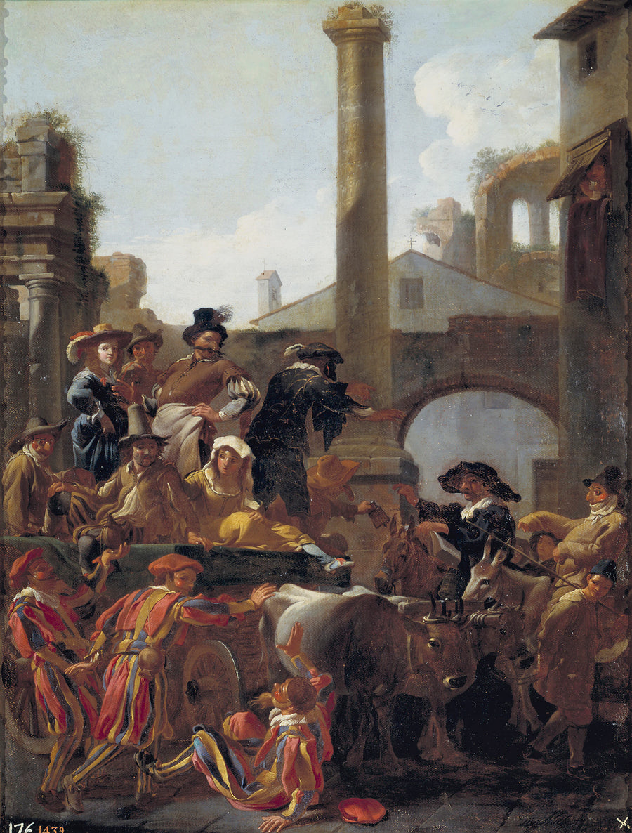 Carnaval à Rome - Jan Miel