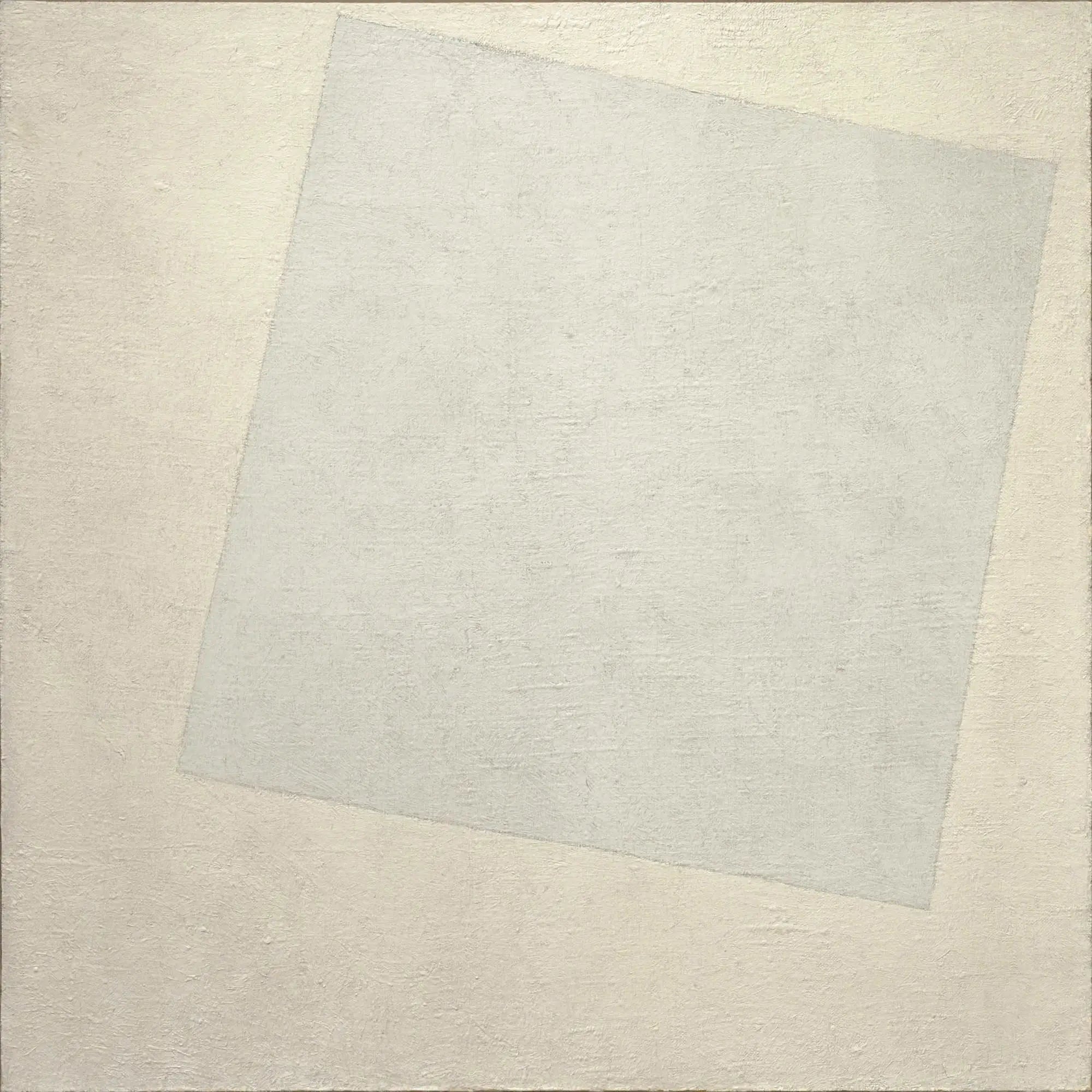Carré blanc sur fond blanc - Kazimir Malevich - Alpha Reproduction