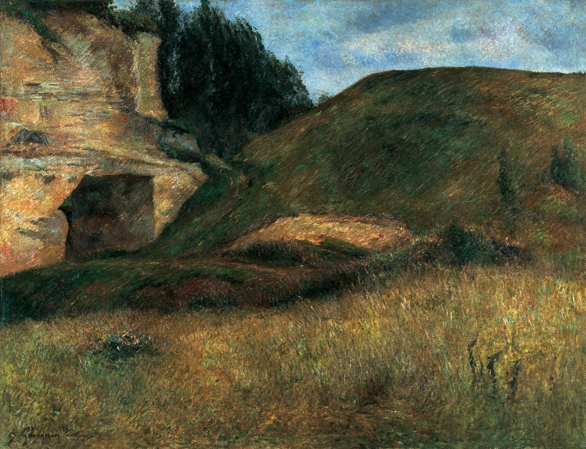 Quarry near Pontoise - Paul Gauguin