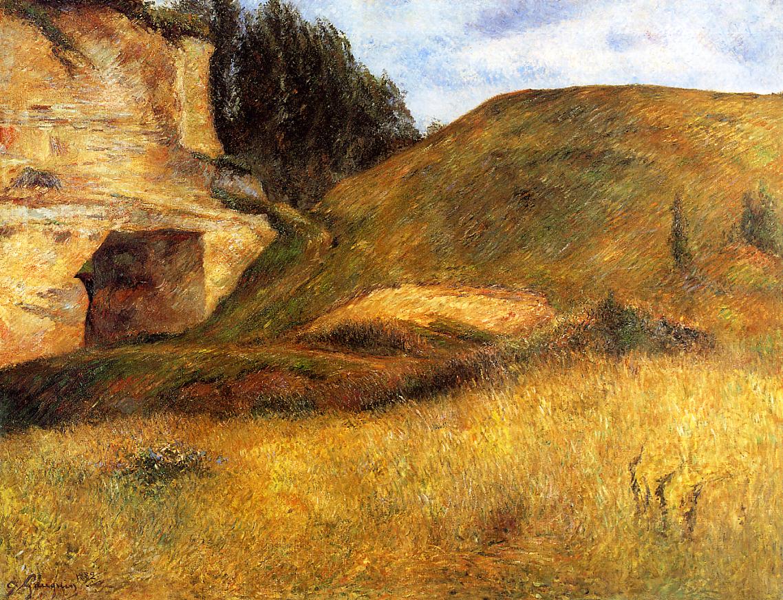 Quarry near Pontoise - Paul Gauguin