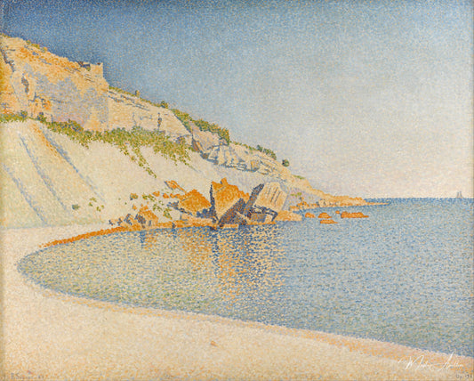 Cassis, Cap Lombard, Opus 196 - Paul Signac - Reproductions de tableaux et peintures haut de gamme