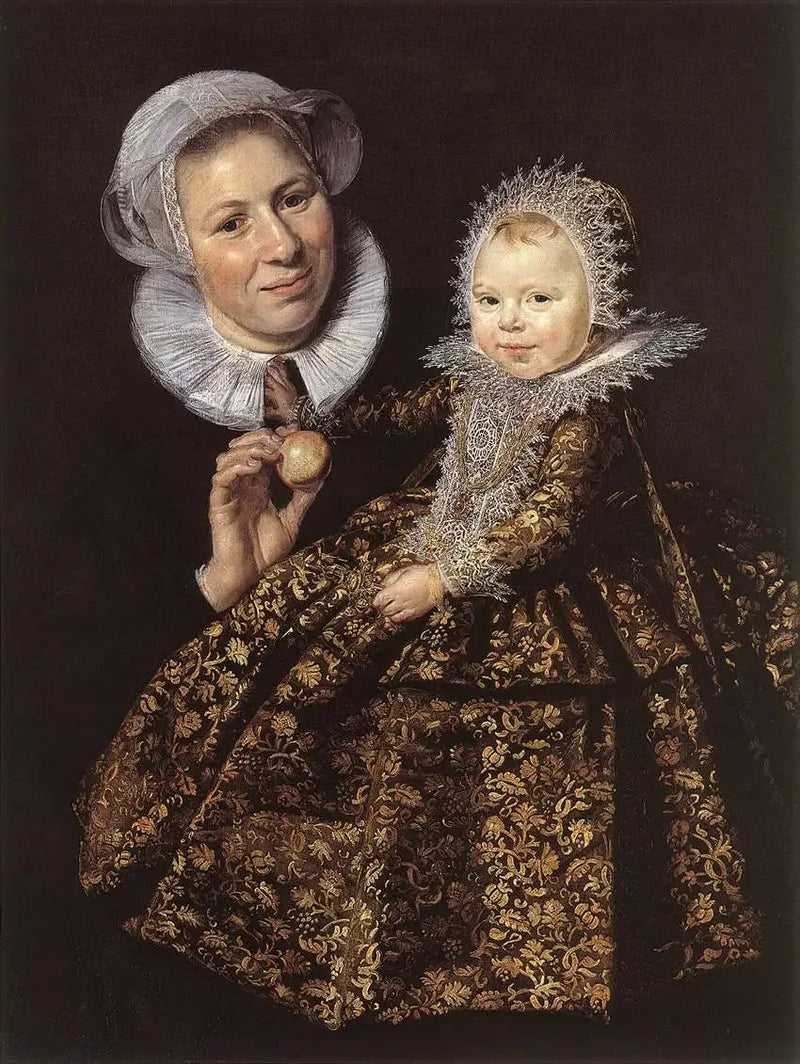 Catharina Hooft and her nursemaid - Frans Hals