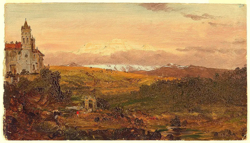Cathedral, Chillo, Ecuador - Frederic Edwin Church