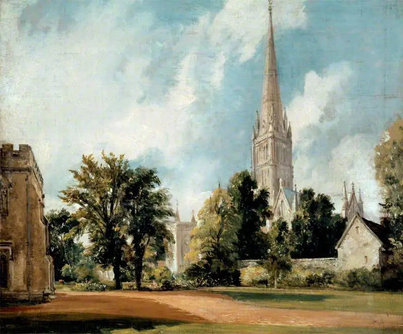 Salisbury Cathedral from the Fence - John Constable
