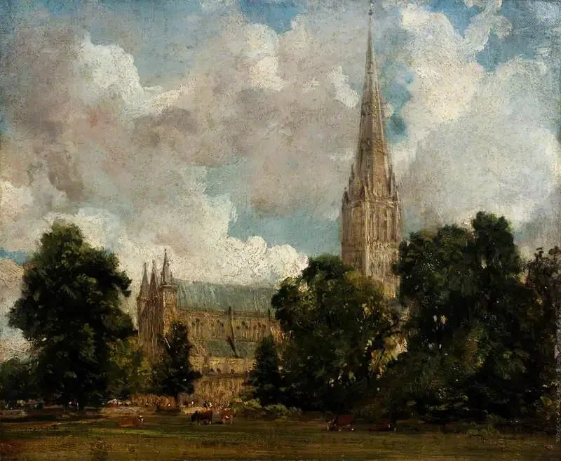 Salisbury Cathedral from the Southwest - John Constable