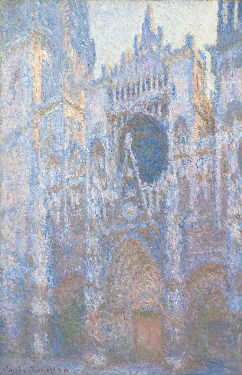 The Rouen Cathedral, the Portal - Claude Monet