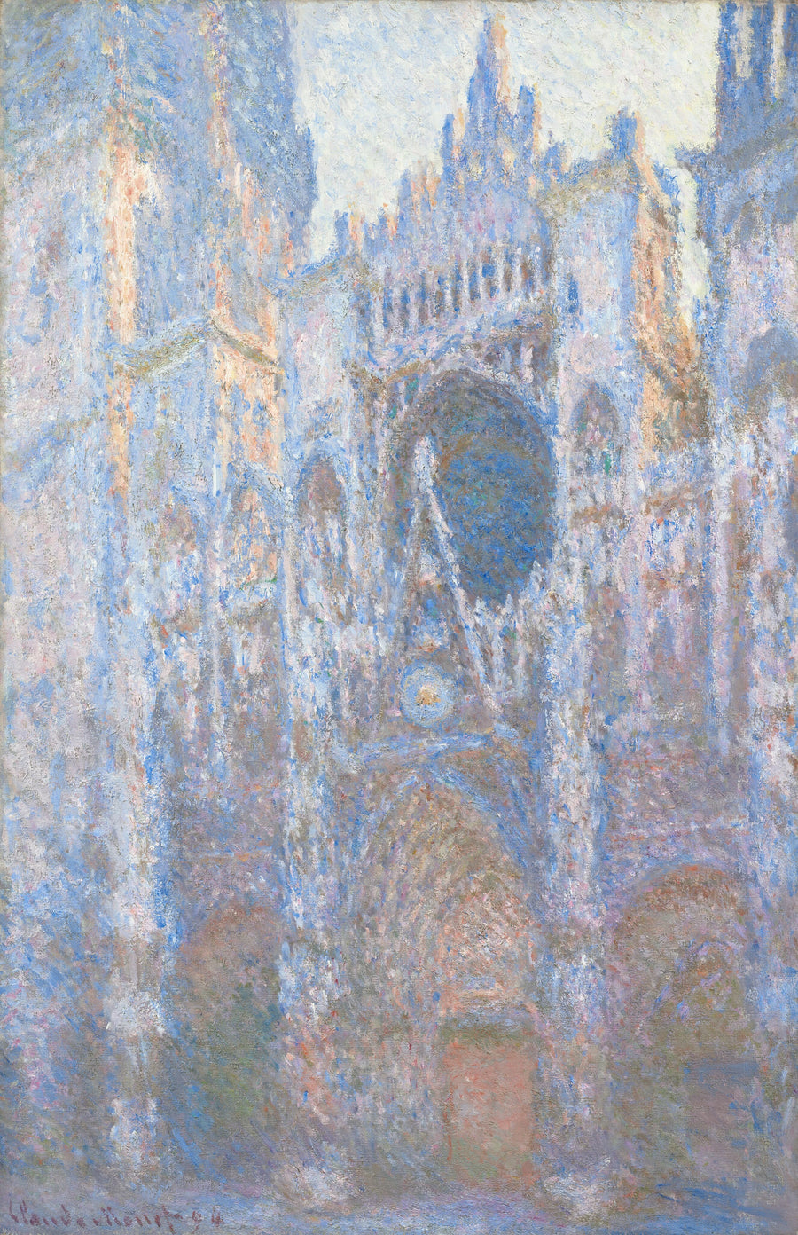 The Rouen Cathedral, the Portal - Claude Monet