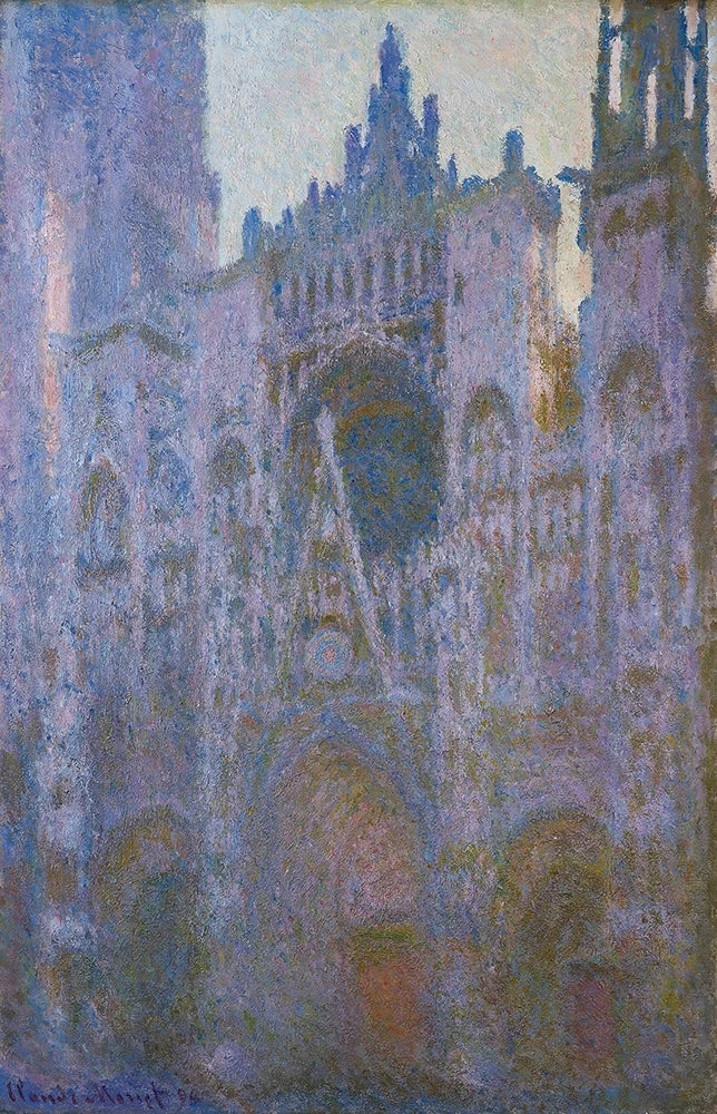 The Rouen Cathedral, the Portal, Morning Effect - Claude Monet